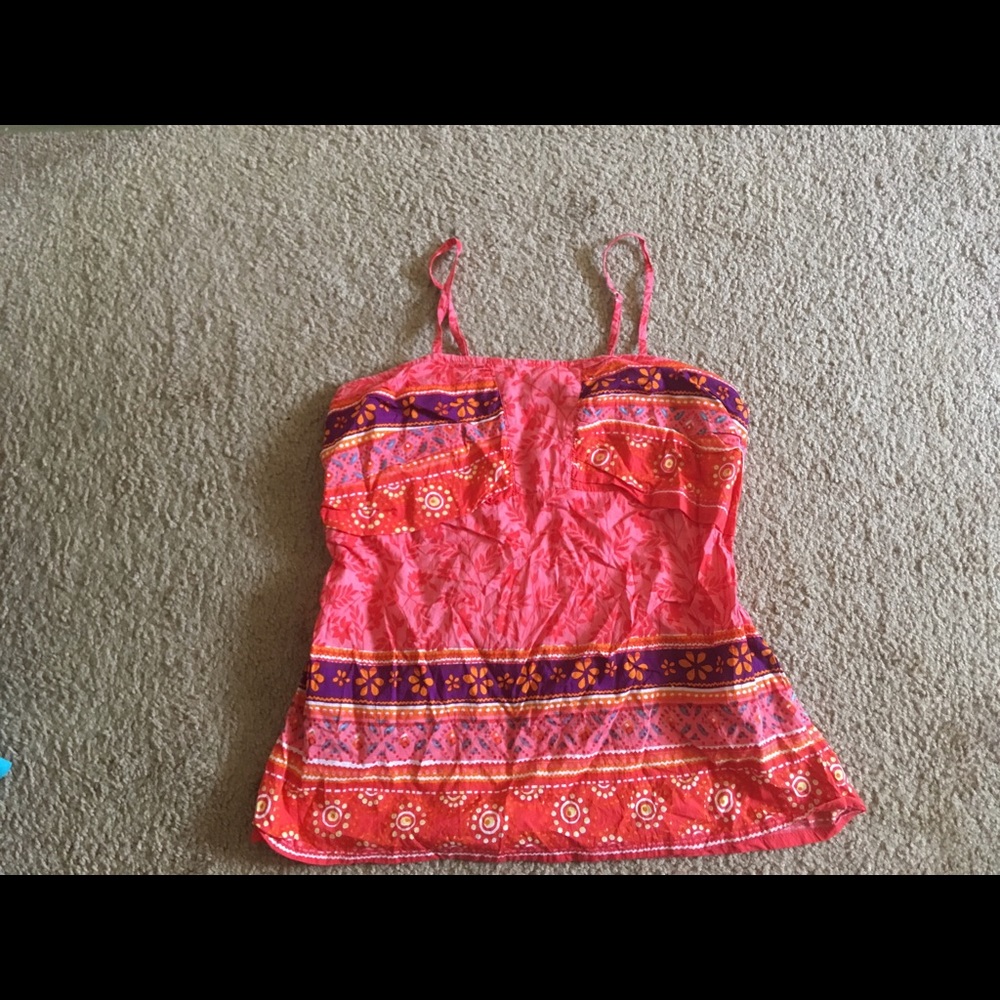 Funky People large (size 8) spaghetti strap shirt